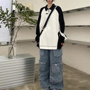 Moderne Blue Washed Cargo Jeans für Damen