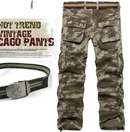 Abenteuer draußen mit unserer Camouflage-Cargohose!