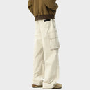 Cargo Hose Beige Herren – Locker & Stylisch-Cargo-Hose-77