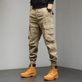 Vielseitige Baumwollhose: trendiger Urban-Style-Cargo Hose- 4