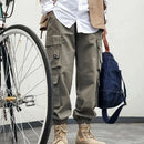 Khakifarbene Ranger-Cargohose-Cargo Hose-3