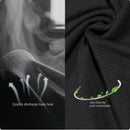 Militärischer Einsatzanzug Schwarz – Taktisches Set mit Hose und Oberteil