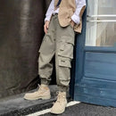 Khakifarbene Ranger-Cargohose-Cargo Hose -5454