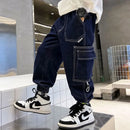 Cargo-Jeans mit entspannter Passform für coole Teenager-Cargo hOSE -
