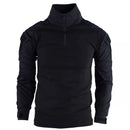 Militärischer Einsatzanzug Schwarz – Taktisches Set mit Hose und Oberteil