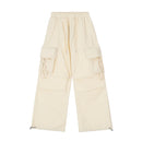 Cargo-Hose Herren Beige im Parachute-Style