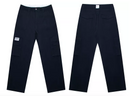 Marineblaue Denim-Cargohose: stilvolle Eleganz-2024