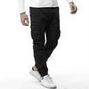 Schmale, lässige Cargohose für Herren-Cargo Hose-88