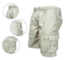 Hochwertige Cargo-Shorts mit elastischem Bund für Männer