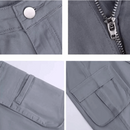 Urban Chic: Graue Damen-Cargohose mit trendigem Flair-Cago Hose- 3