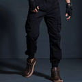 Camouflage-Cargohose für Herren: trendiger Look mit Multi-Pocket-Design-Cargo Hose - 77
