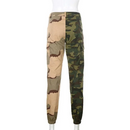 Streetwear-Kunst: Camouflage-Cargohose für Damen-Cargo Hose -7