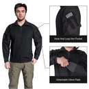 Taktischer Einsatzanzug Herren – Hose & Shirt mit Schützern-Cargo-Hose-545