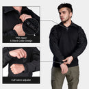 Taktischer Einsatzanzug Herren – Hose & Shirt mit Schützern-Cargo-Hose-44